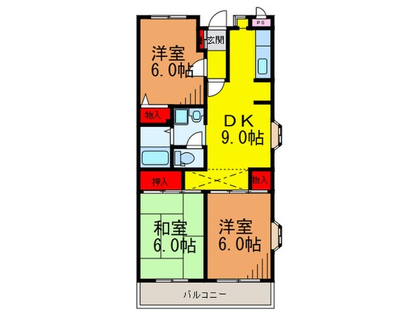 ルミエ－ル加藤の物件間取画像